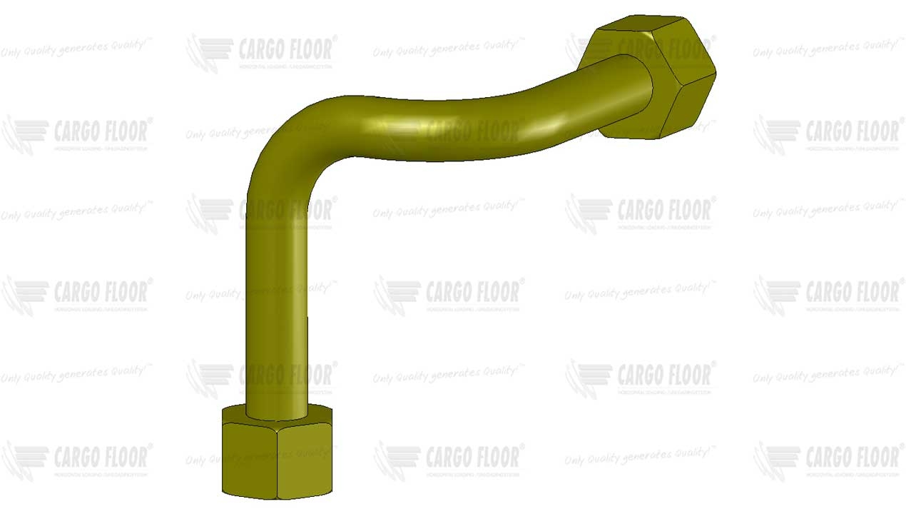 Гидравлический трубовод №4 (регулирующий клапан 02/CF3LP-2) арт. CargoFloor 7155069