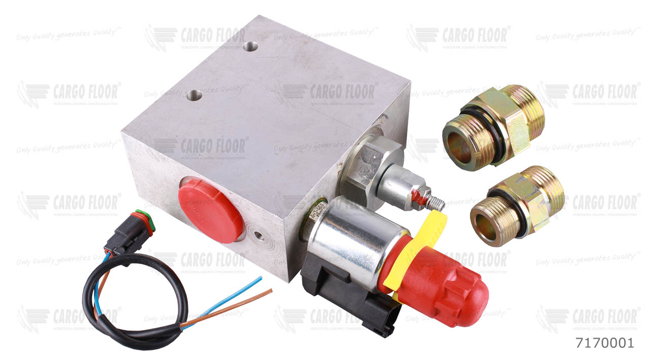 Трубка перепускного предохранительный клапан CF300 (24V) арт. CargoFloor 7170001